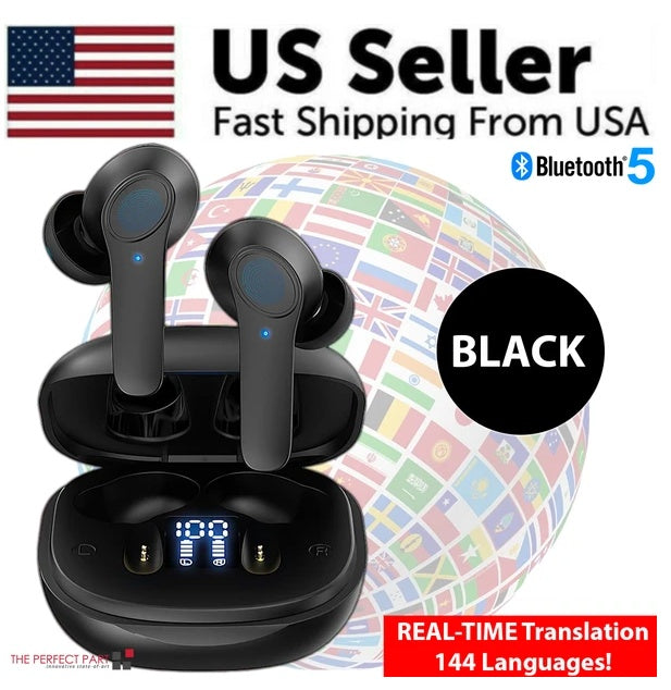 Translator Earbuds 144 Languages Real